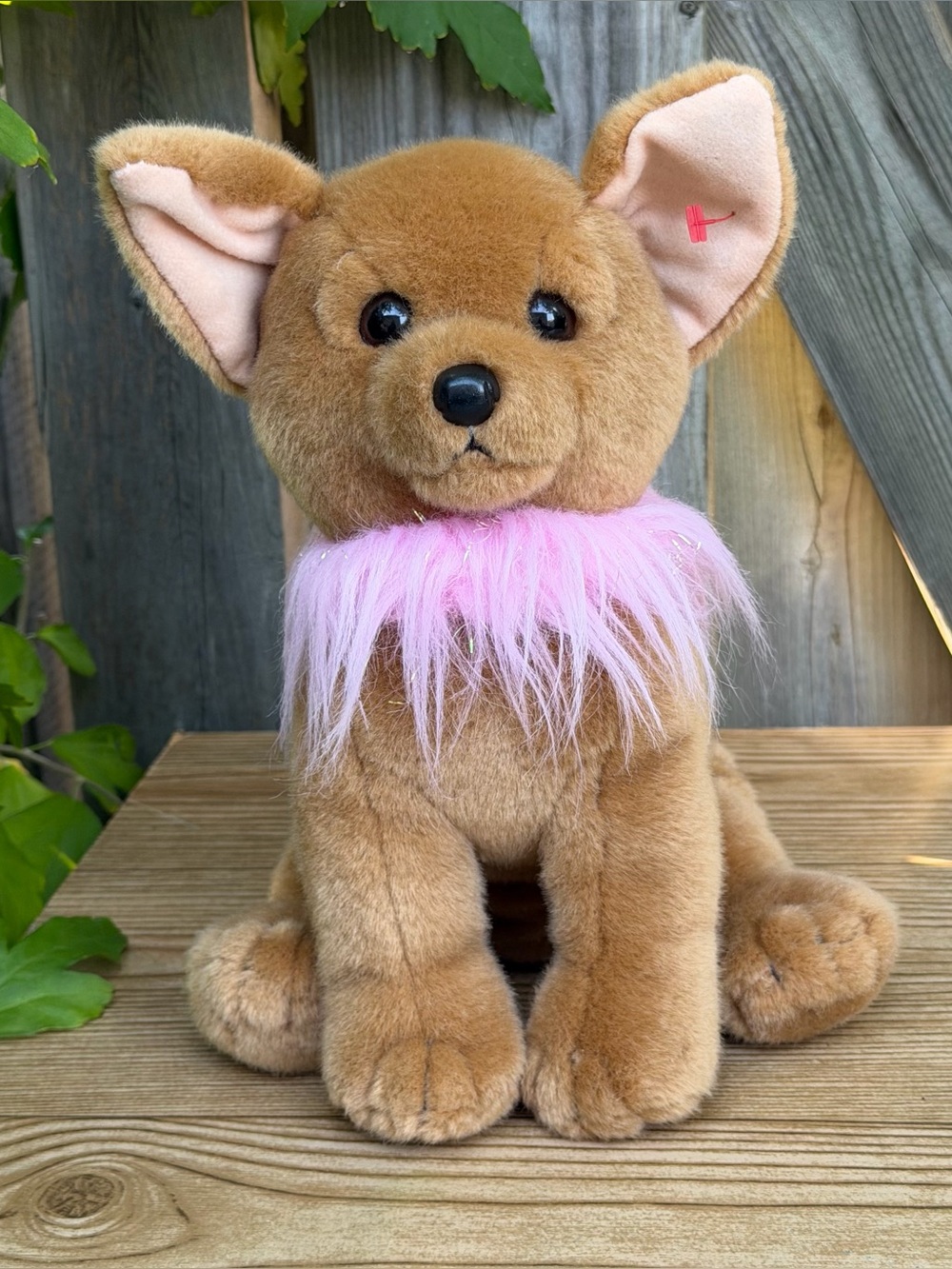 Ty Beanie Buddies Divalectable Brown Chihuahua Puppy Dog Plush Stuffed Animal